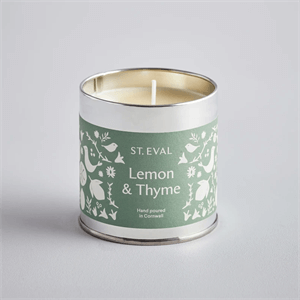 St.Eval Lemon & Thyme Summer Folk Scented Tin Candle